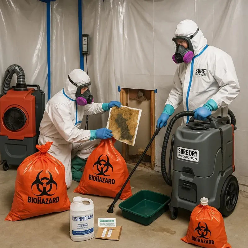 Contaminated Water Handling Protocols process in Ettrick, VA