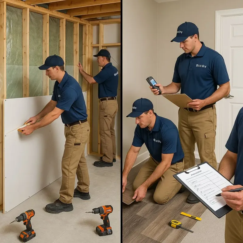 Repairs and Reconstruction process in Ettrick, VA