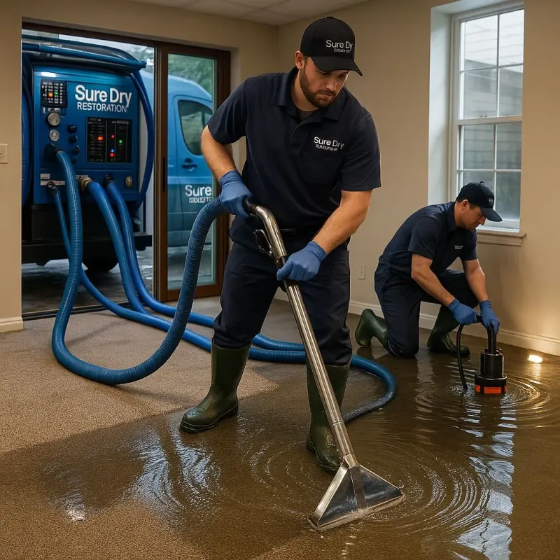 Water Extraction and Removal process in Ettrick, VA